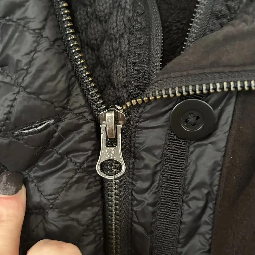 Lululemon Black Miracle Jacket Sz 6